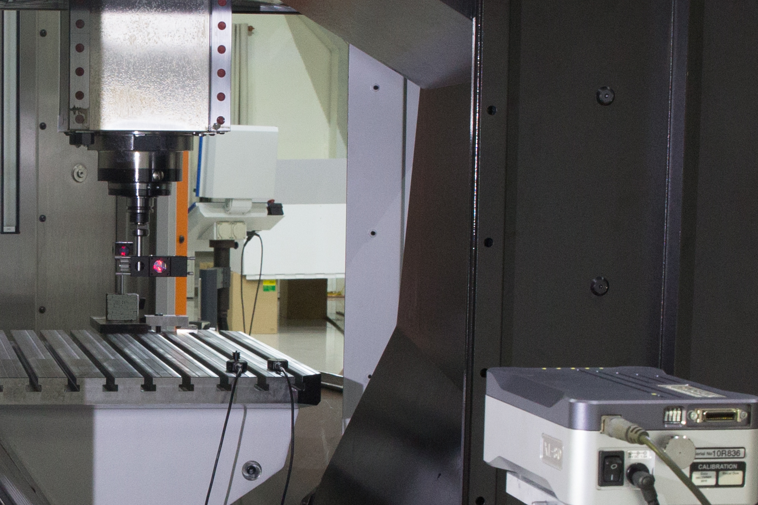 Renishaw laser calibration